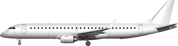 Embraer 195 and Legacy 1000 (E95)